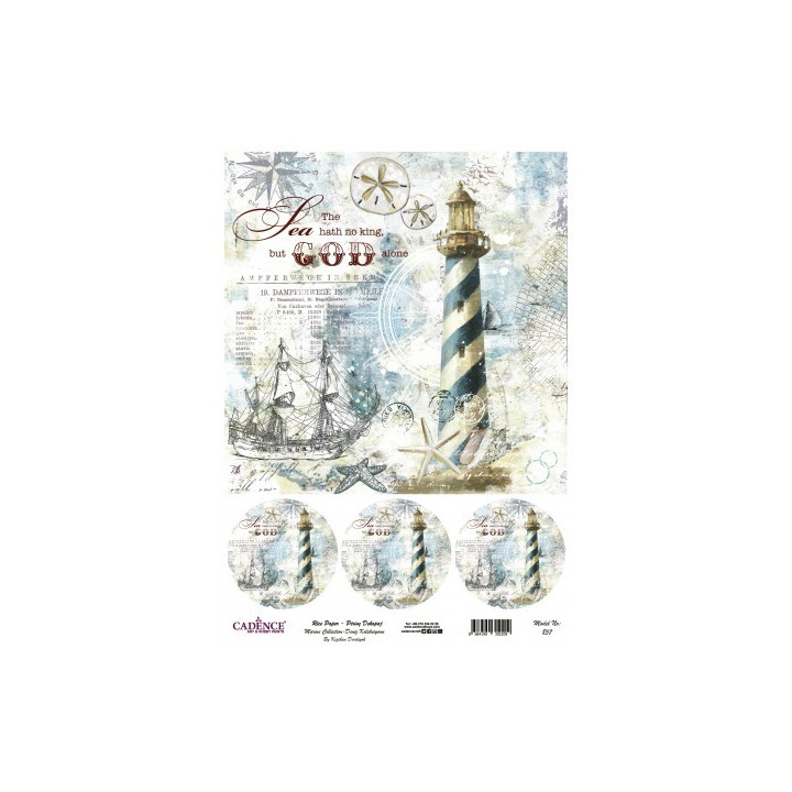 Papel de Arroz 763 NAVIDAD