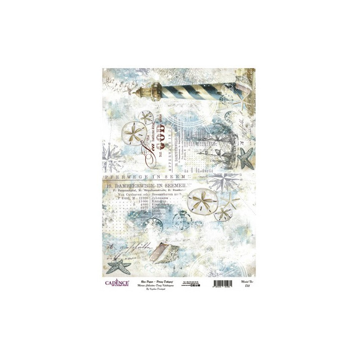 Papel de Arroz 763 NAVIDAD