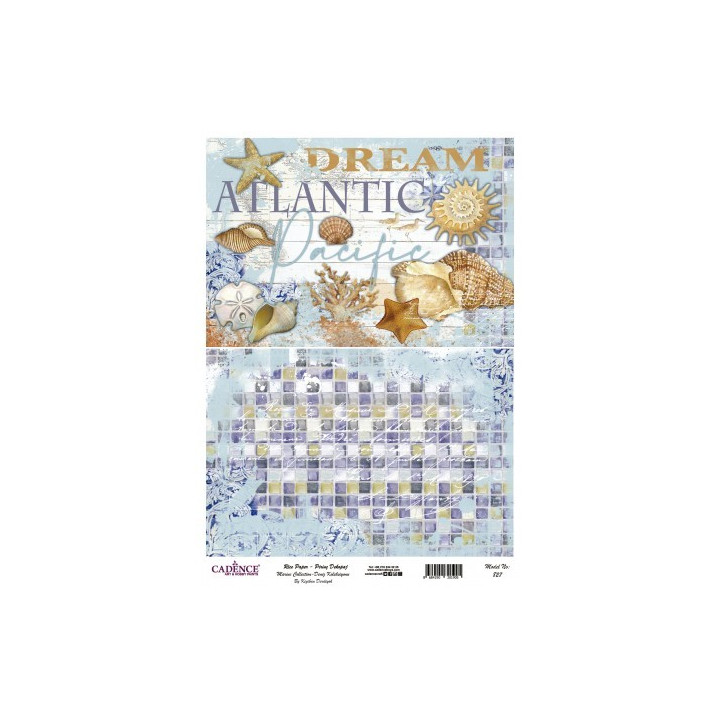 Papel de Arroz 763 NAVIDAD