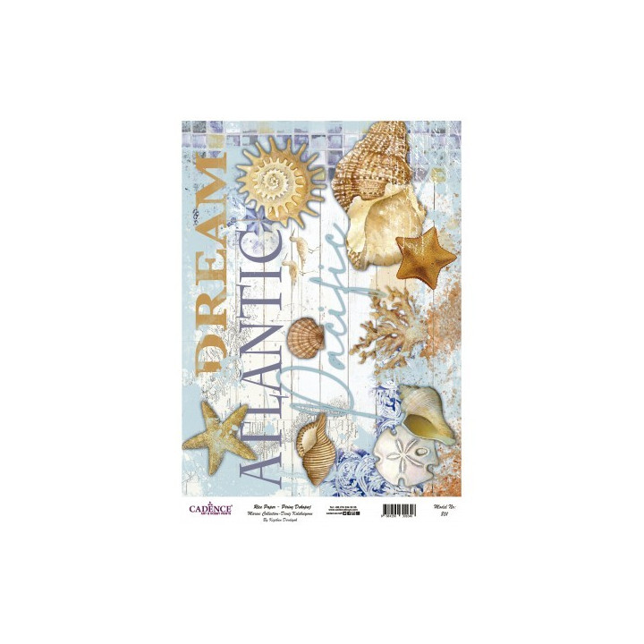 Papel de Arroz 763 NAVIDAD