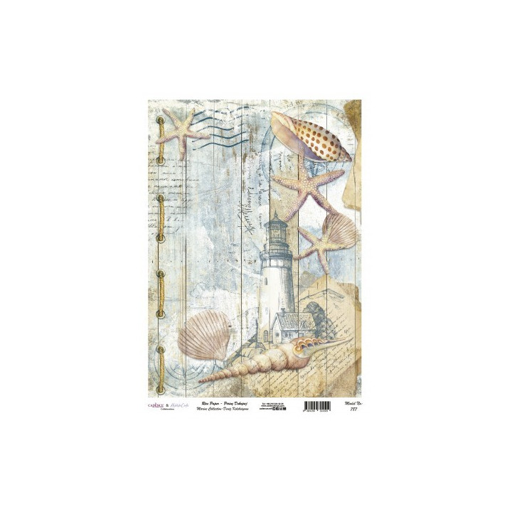Papel de Arroz 763 NAVIDAD