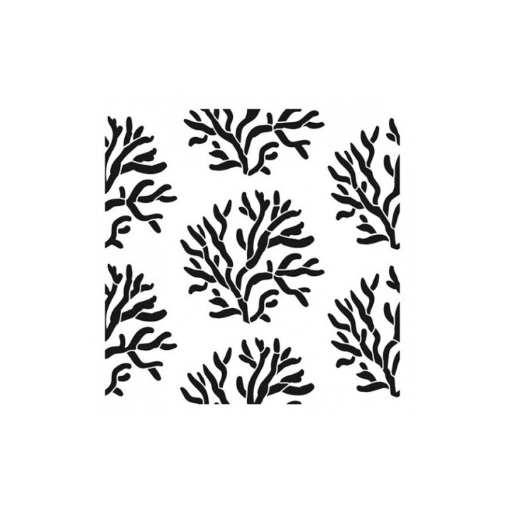 Stencil HOME DECOR MIDI 69 25x25cm