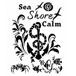 Stencil HOME DECOR MIDI 25x25cm