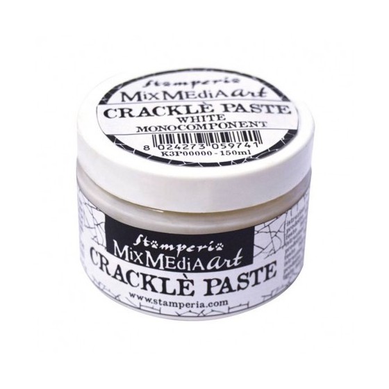 Crackle Paste Monocomponente blanco 150 ml