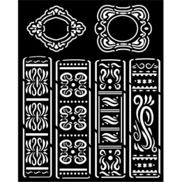 KSTD060 Stencil Stamperia alphabet 20x25 cms