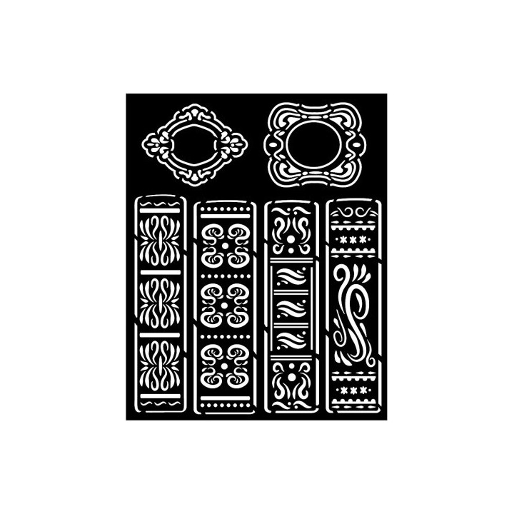 Stencil Stamperia Alchemy textura 20x25 cms