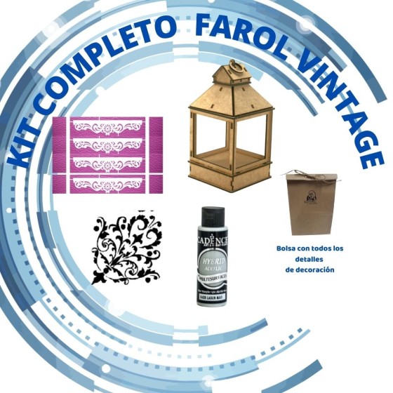 Kit Completo FAROL VINTAGE