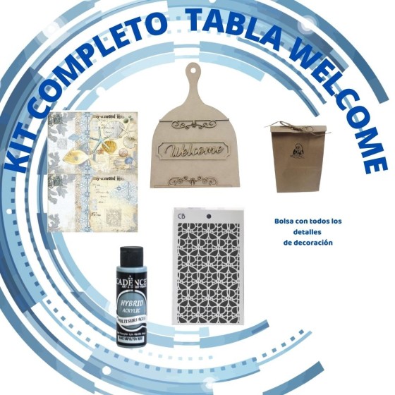 Kit Completo TABLA WELCOME