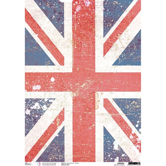 Rice Paper A3 God Save the Queen-