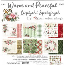 Stack de Papeles 30x30 Warm and Peaceful Craft o'clock*.