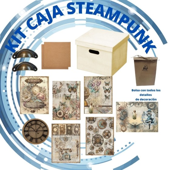 Kit CAJA Steampunk