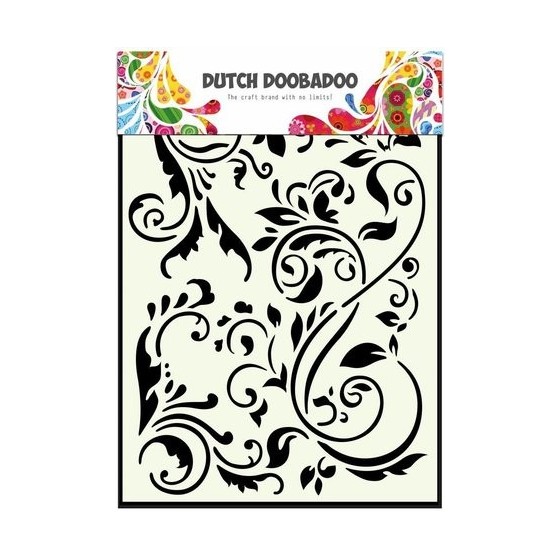Stencil Dutch Doobadoo Mask Art A5 Swirls*