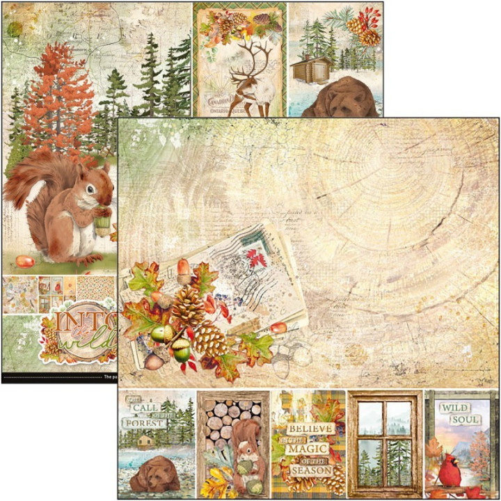 My tiny world Patterns Pad 12x12 8/Pkg