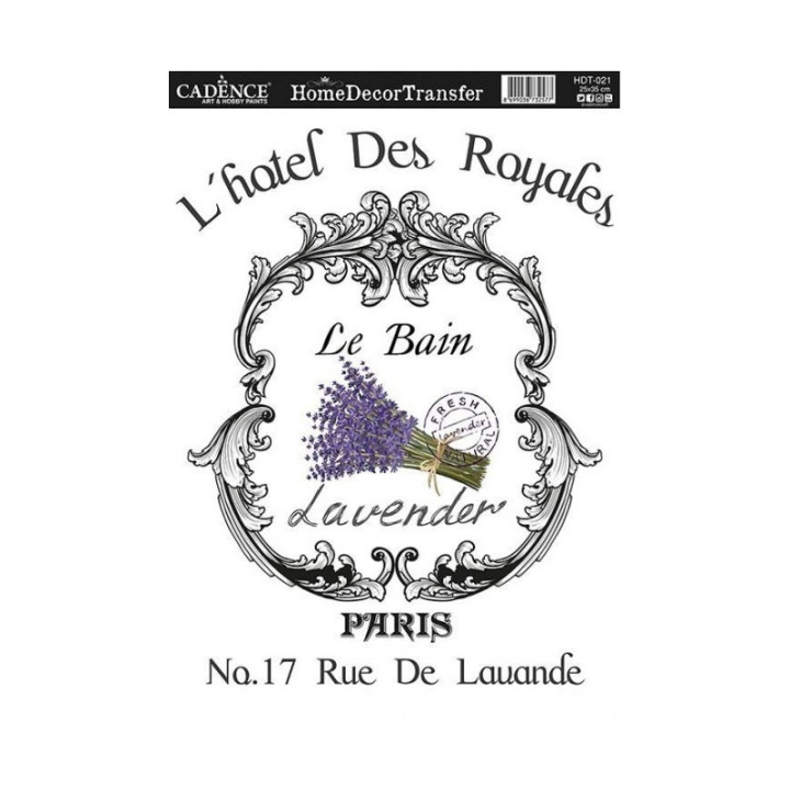 Transfers HOME DECOR 029 Bienvenue