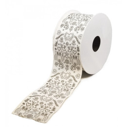 copy of Borla algodón BEIGE 8cm 3uds