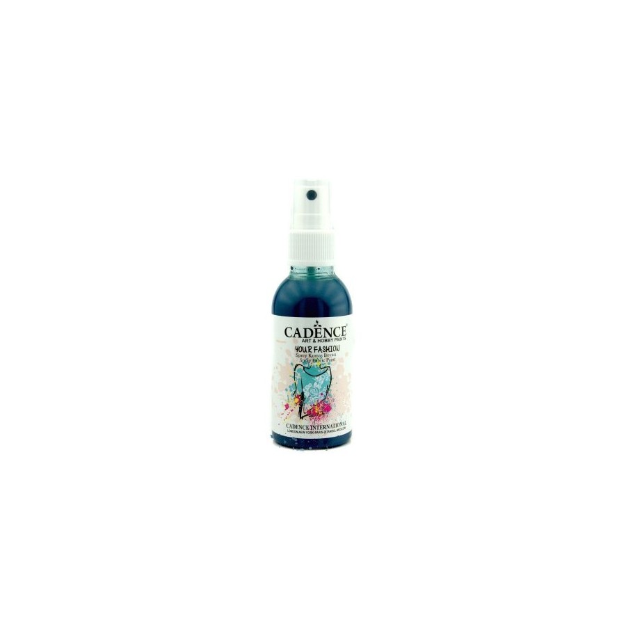 Pintura textil en spray negro 100ml