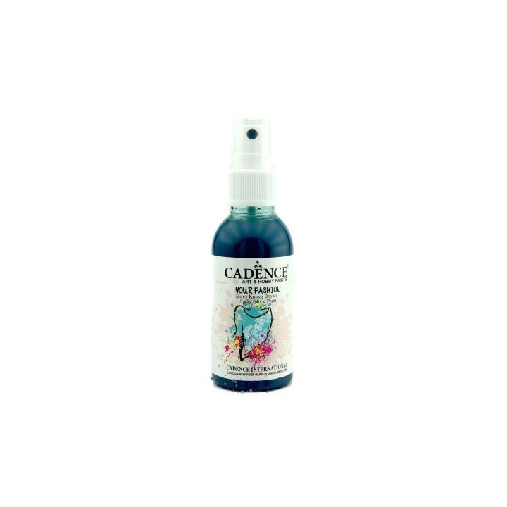 Pintura textil en spray negro 100ml