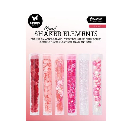 Shaker Elements Mixed Pink Love (6pcs)