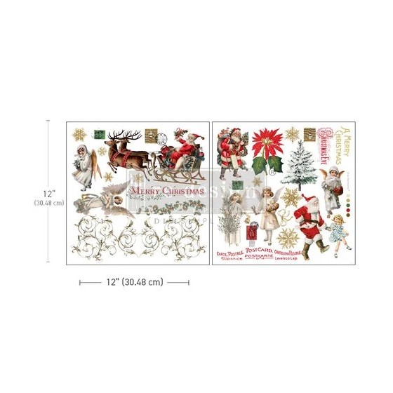 Holiday Traditions 12x12 Inch Maxi Transfers (2pcs)*