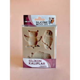 Smarta Silicone Mold - Owl Set
