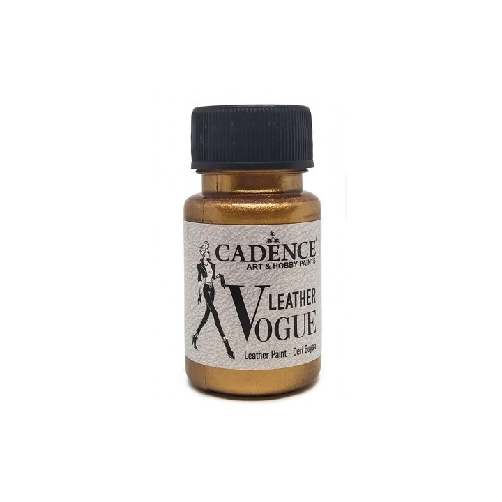 LEATHER VOGUE METALLIC Bronze 50ml.*