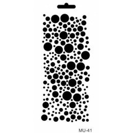 Stencil Mix Media 041 PUNTOS 10x25