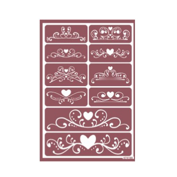 KSG454 Stencil A4 Lady Vagabond dream Stamperia