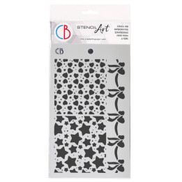 copy of Texture Stencil 8x8 Spring Fresh Flowers