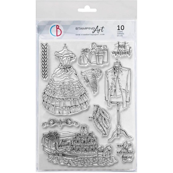 Clear Stamp Set 6"x8"Just...