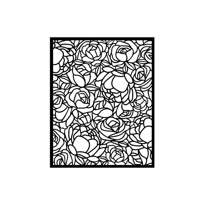 KSTD060 Stencil Stamperia alphabet 20x25 cms