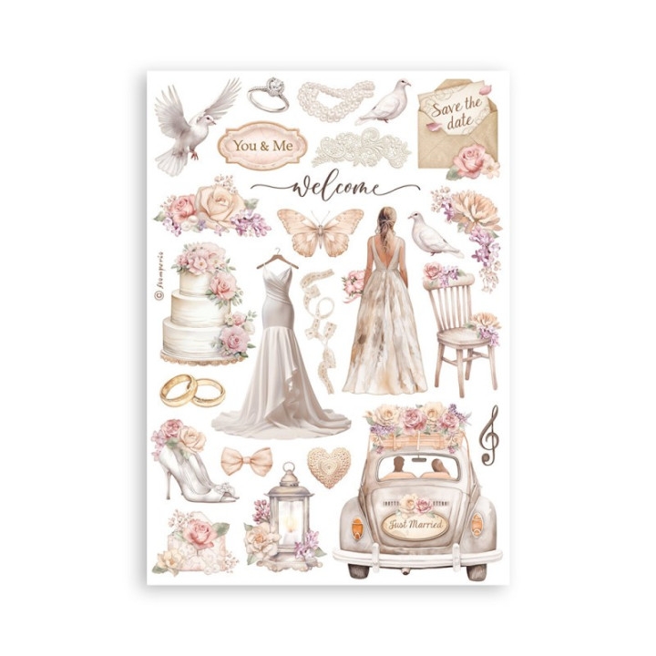 copy of Washi pad 8 hojas A5 Coffee and chocolate Stamperia
