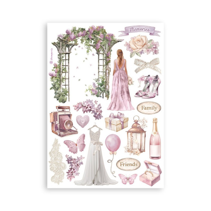 copy of Washi pad 8 hojas A5 Coffee and chocolate Stamperia