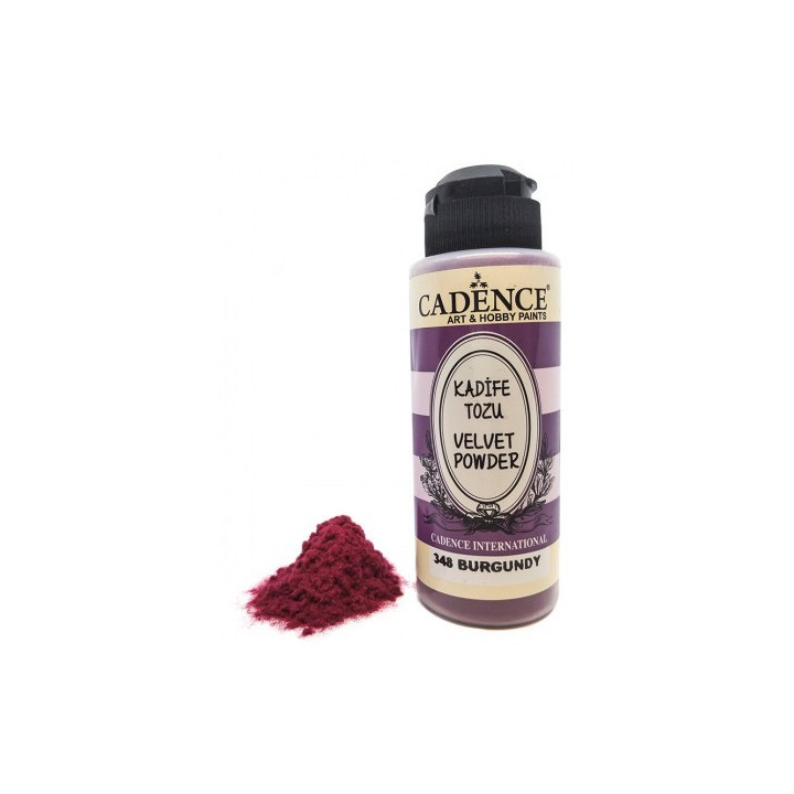 Velvet Powder BURGUNDY Cadence