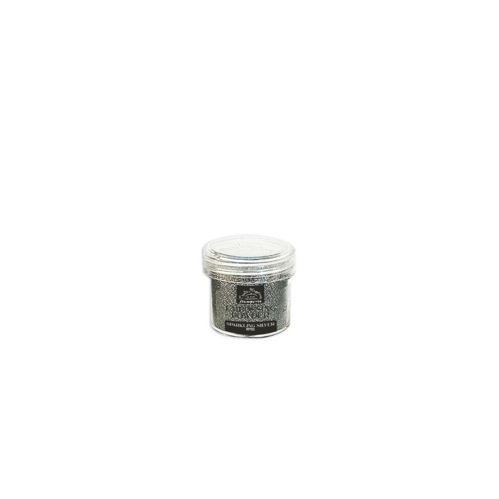 Create Happiness Polvos Embossing 18 grs. Silver Stamperia.*