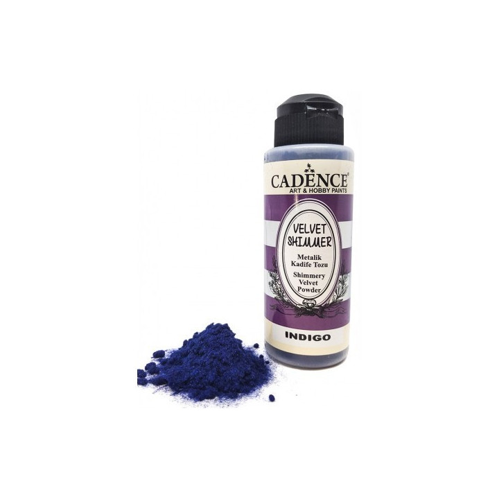 Velvet Shimmer Powder INDIGO Cadence