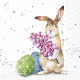 Servilletas 25x25 cm - SPLASHY BUNNY