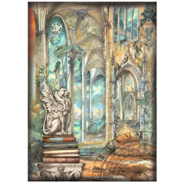 Papel de Arroz Sir Vagabond in fantasy world Stamperia A-4