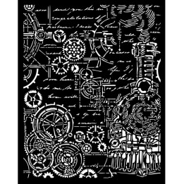 KSTD060 Stencil Stamperia alphabet 20x25 cms