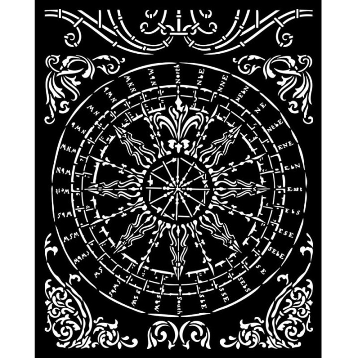 KSTD060 Stencil Stamperia alphabet 20x25 cms