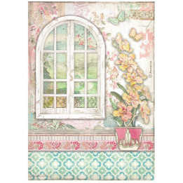 Papel arroz 4442 A4 Mannequin - Stamperia