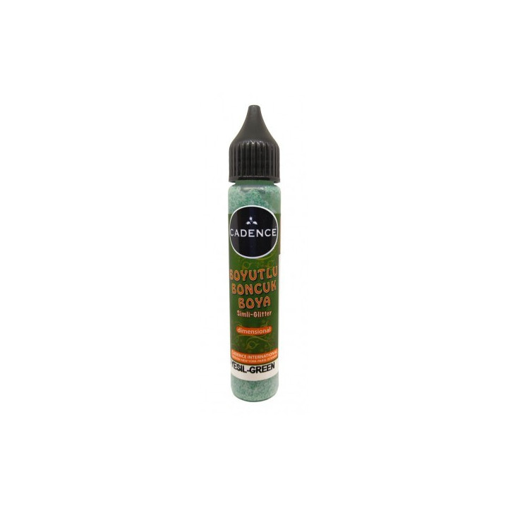 Pintura Dimensional GLITTER Verde