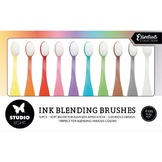 Ink Blending Brushes Soft 2cm (10pcs)*