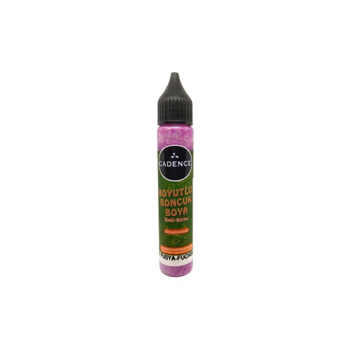 Pintura Dimensional GLITTER Fucsia