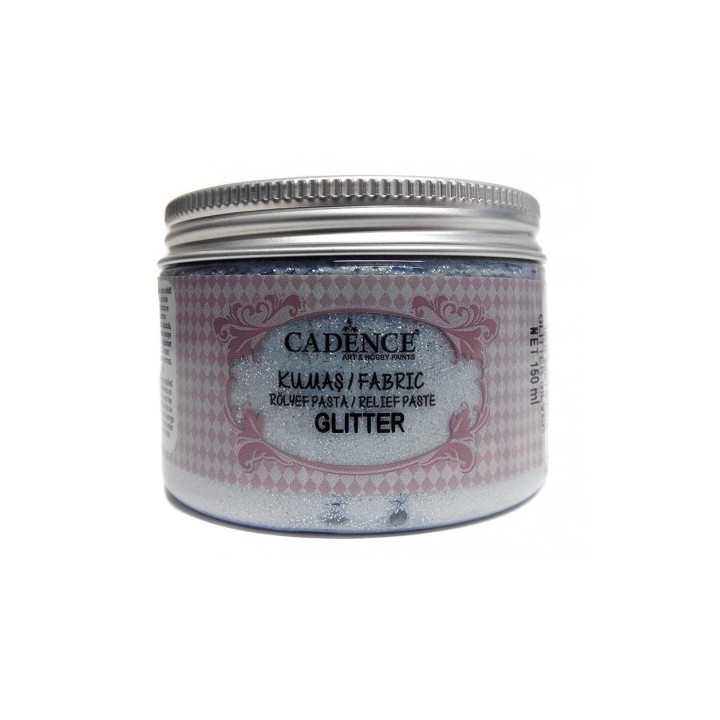 Pasta de Relieve Textil GLITTER Cobre