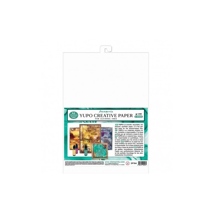 Yupo Paper Stamperia (5 hojas Din A-4)