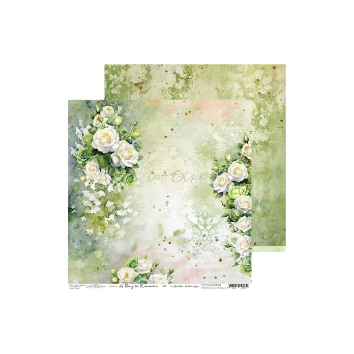 Stack de Papeles 30x30 A day to Remember Craft o'clock.