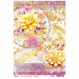 Rice Paper A4 Piuma Flower festival.