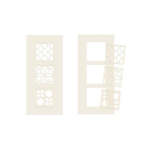 Switchables Square Triptych Creative Stencils