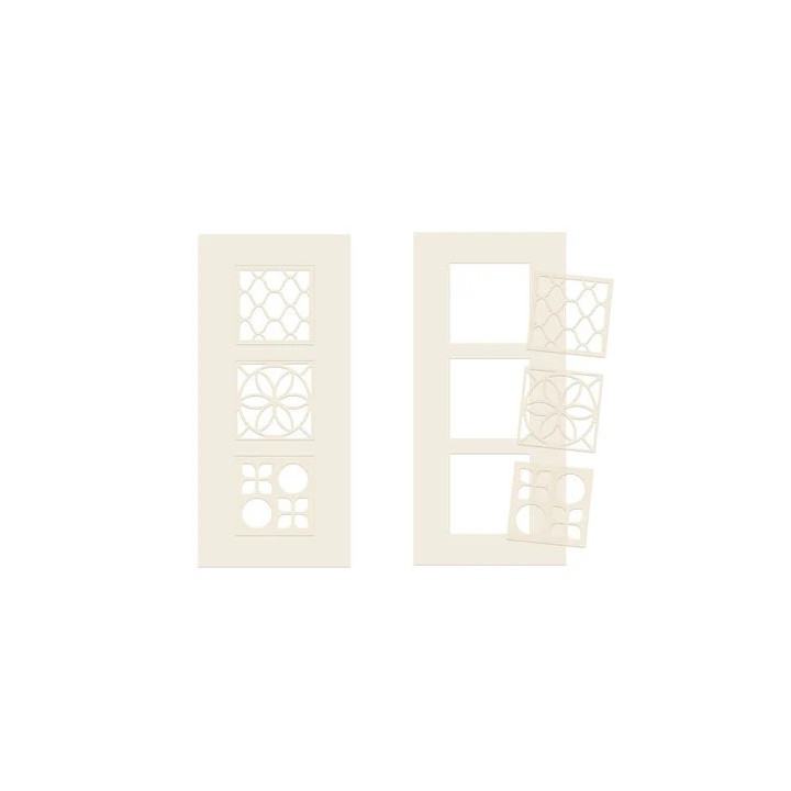 Switchables Square Triptych Creative Stencils*