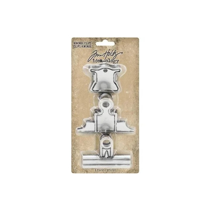 Tim Holtz Clips vintage (3 unitats) (TH93795)*